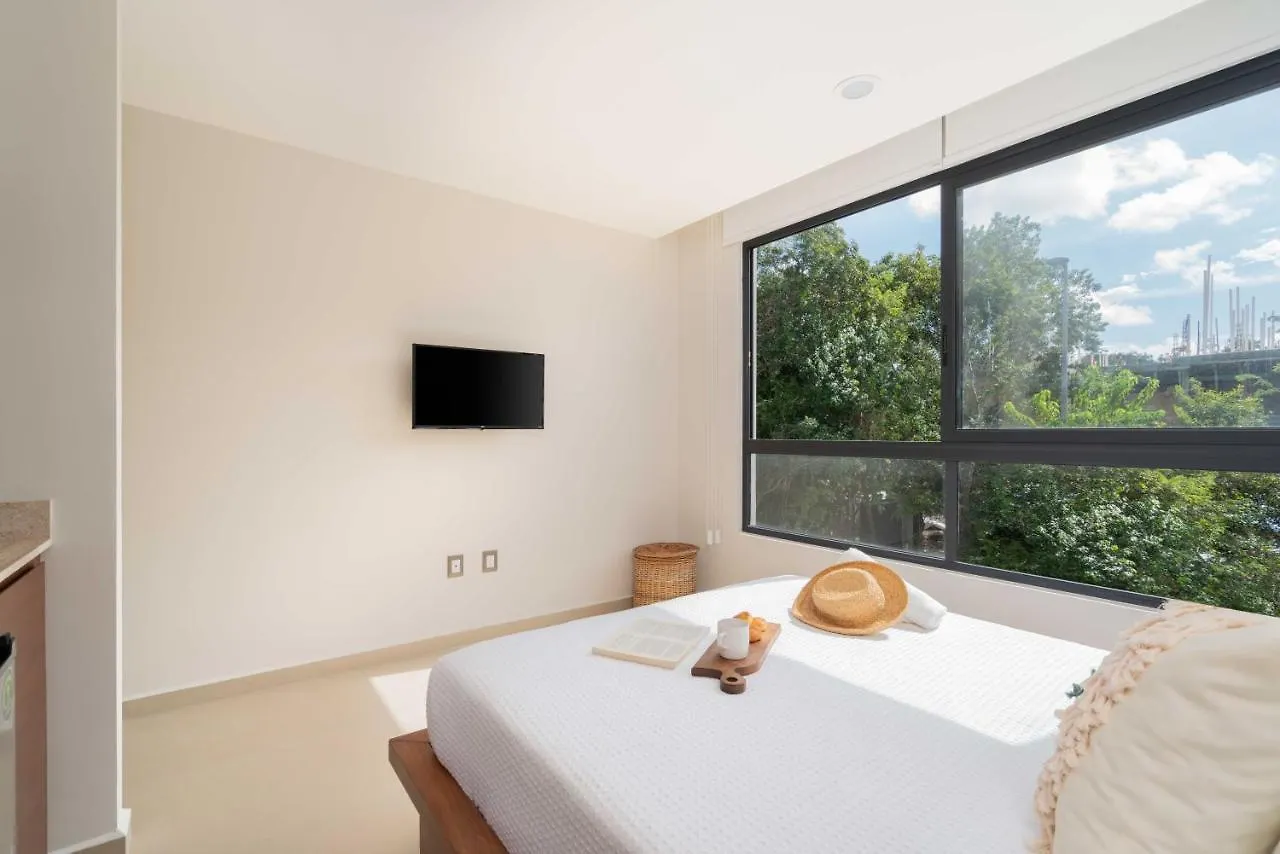 Apartmán Queen Bed Suite, Infinity Pool & Fast Wifi, Nespresso & Netflix Tulum Mexiko