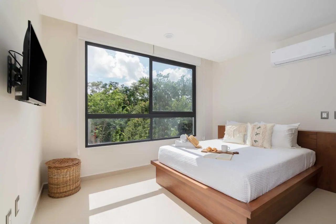 Queen Bed Suite, Infinity Pool & Fast Wifi, Nespresso & Netflix Tulum 0*,  Mexiko
