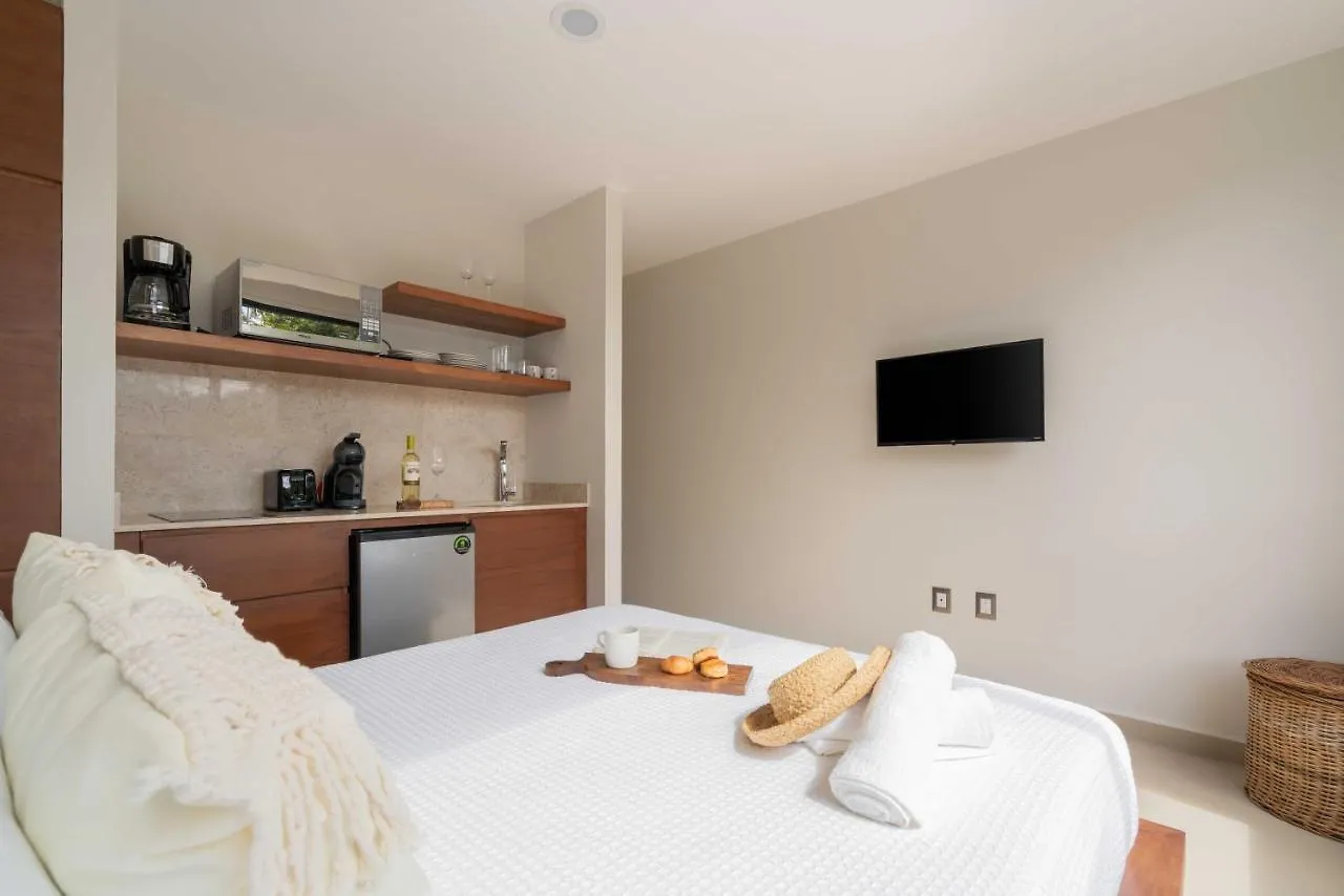 Apartmán Queen Bed Suite, Infinity Pool & Fast Wifi, Nespresso & Netflix Tulum Mexiko